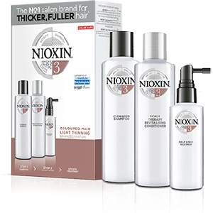 Kit Nioxin Sistema 3 para cabello teñido con ligera pérdida de densidad